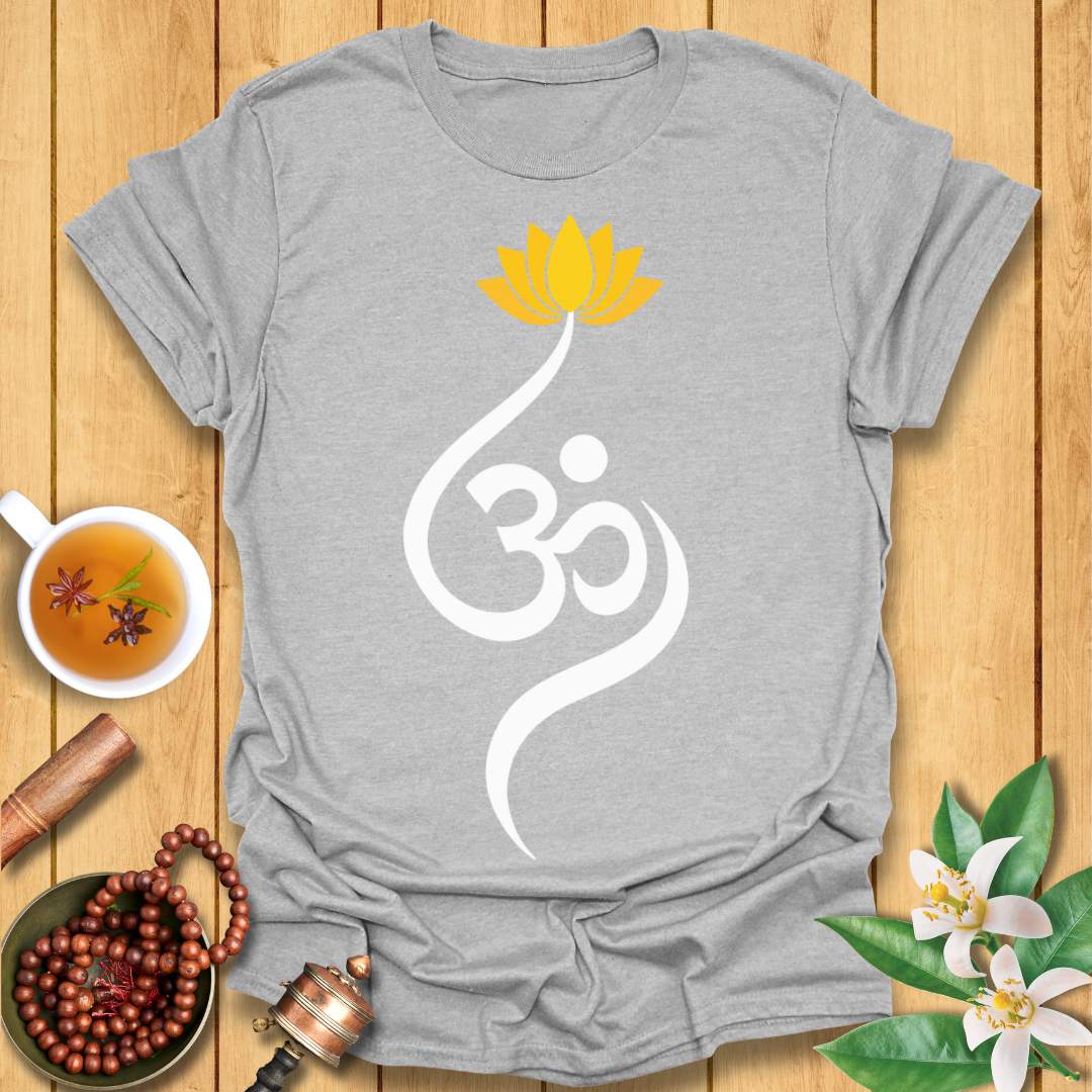Lotus Om Symbol T-Shirt