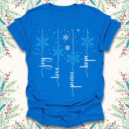 Magical Snowflakes Christmas T-Shirt