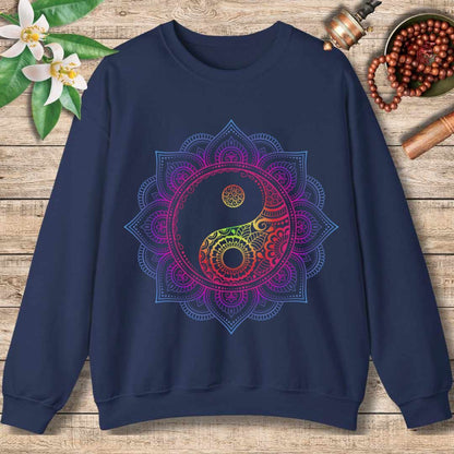 Mandala Yin Yang Sweatshirt