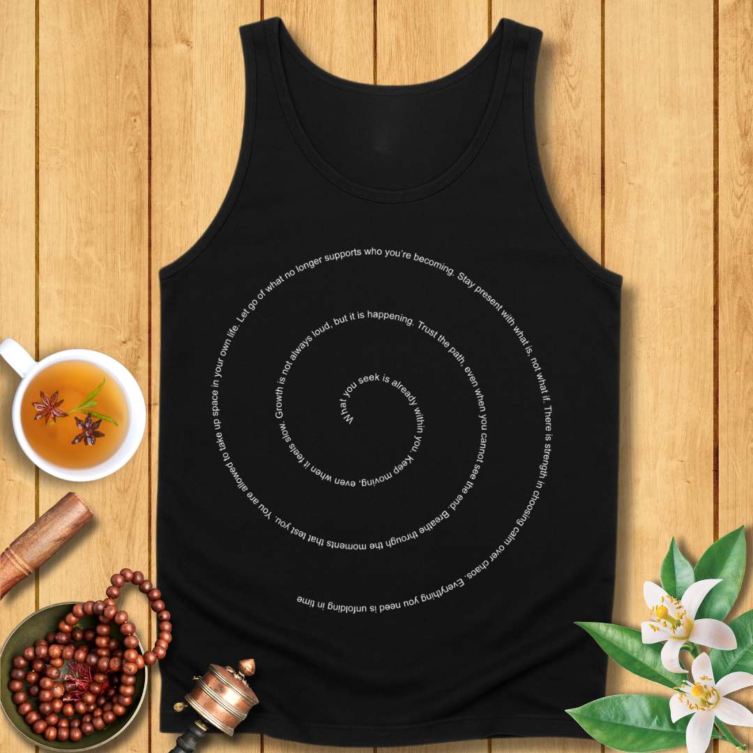 Mindfulness Affirmation Unisex Jersey Tank