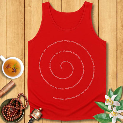 Mindfulness Affirmation Unisex Jersey Tank
