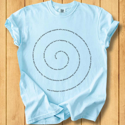 Mindfulness Affirmation Unisex Dyed T-Shirt