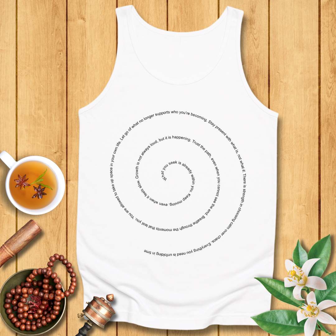 Mindfulness Affirmation Unisex Jersey Tank