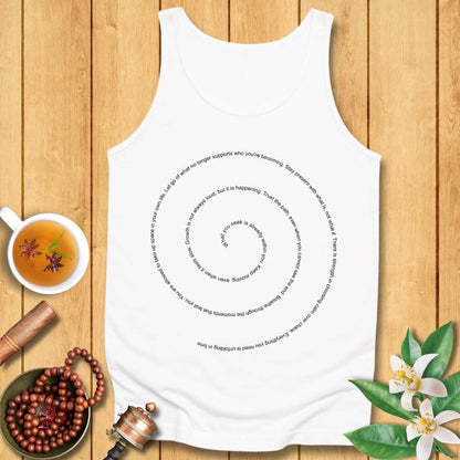 Mindfulness Affirmation Unisex Jersey Tank