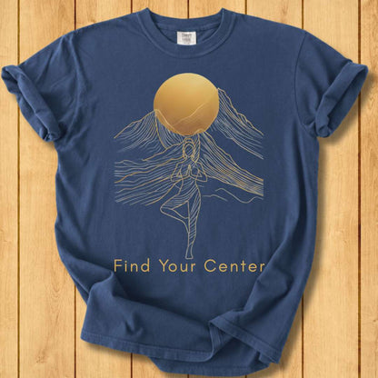 Mountain Meditation Unisex Garment-Dyed T-Shirt