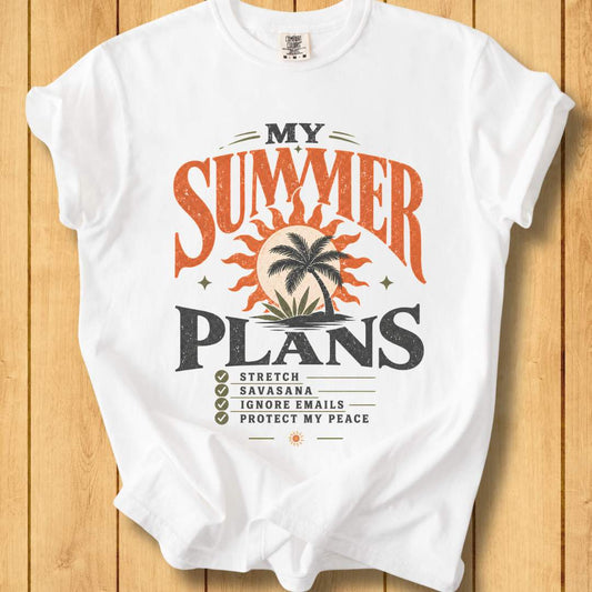 My Summer Plans Unisex - Dyed T-Shirt