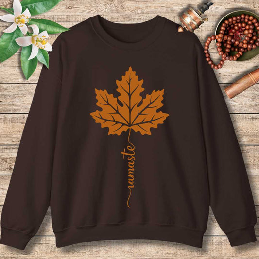 Namaste Maple Leaf Sweatshirt