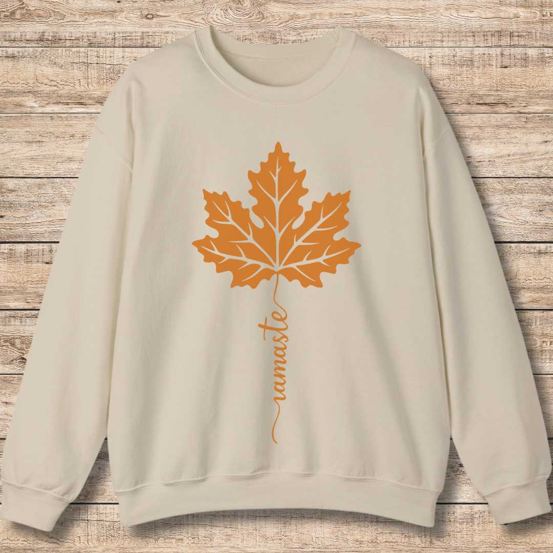 Namaste Maple Leaf Sweatshirt