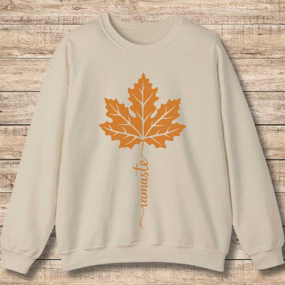 Namaste Maple Leaf Sweatshirt