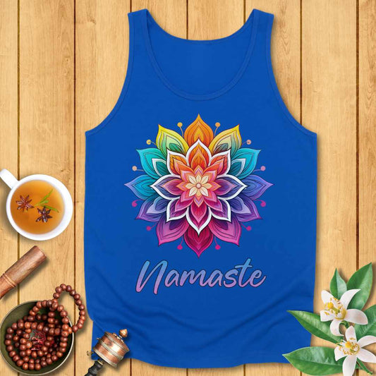 Namaste Sacred Lotus Unisex Jersey Tank