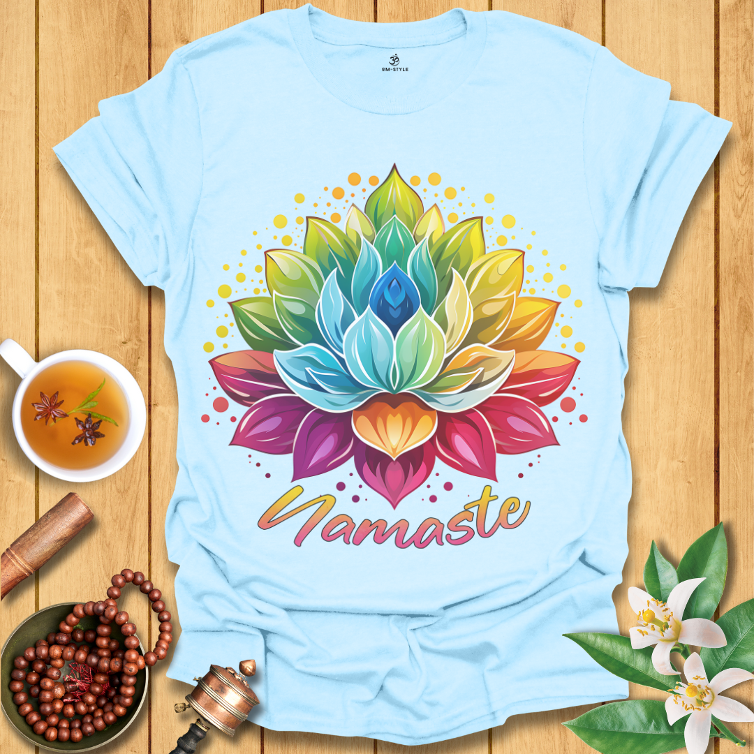 Namaste Lotus Blossom T-Shirt