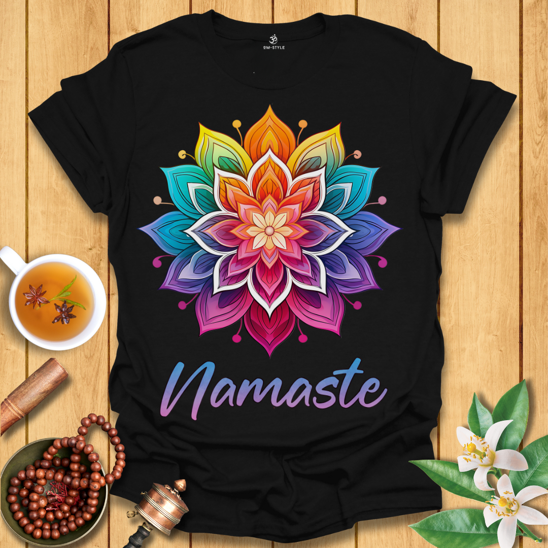 Namaste Sacred Lotus T-Shirt