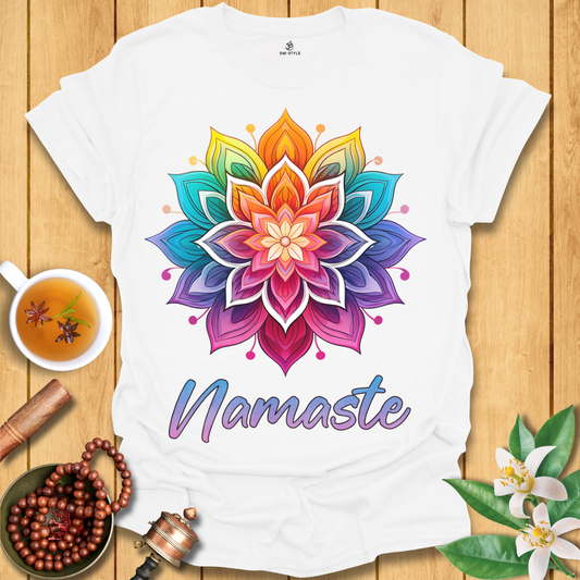 Namaste Sacred Lotus T-Shirt