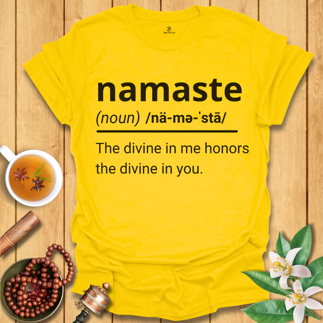 Namaste Definition T-Shirt