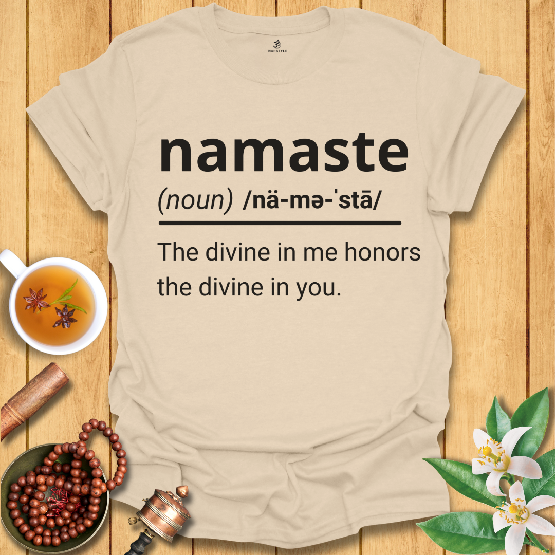 Namaste Definition T-Shirt