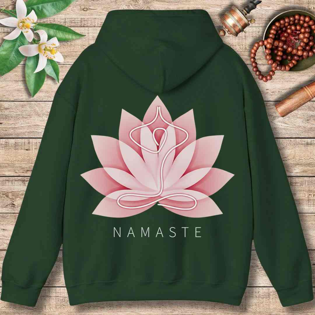 Namaste Blossom (Back Only) Hoodie