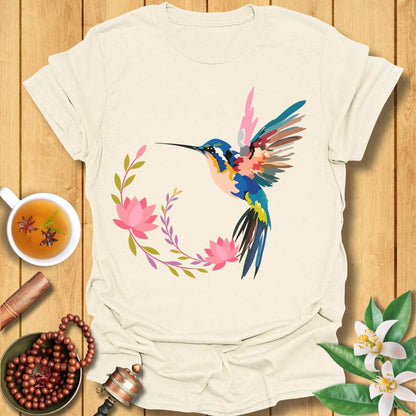 The Humming Bird Lotus T-Shirt
