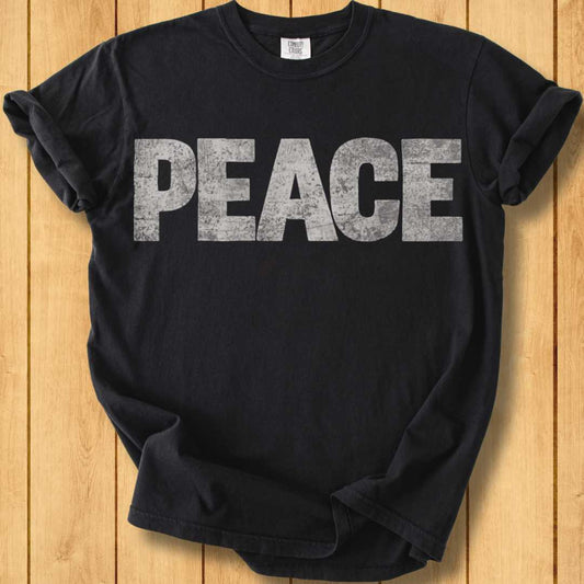 Peace Unisex Dyed T-Shirt