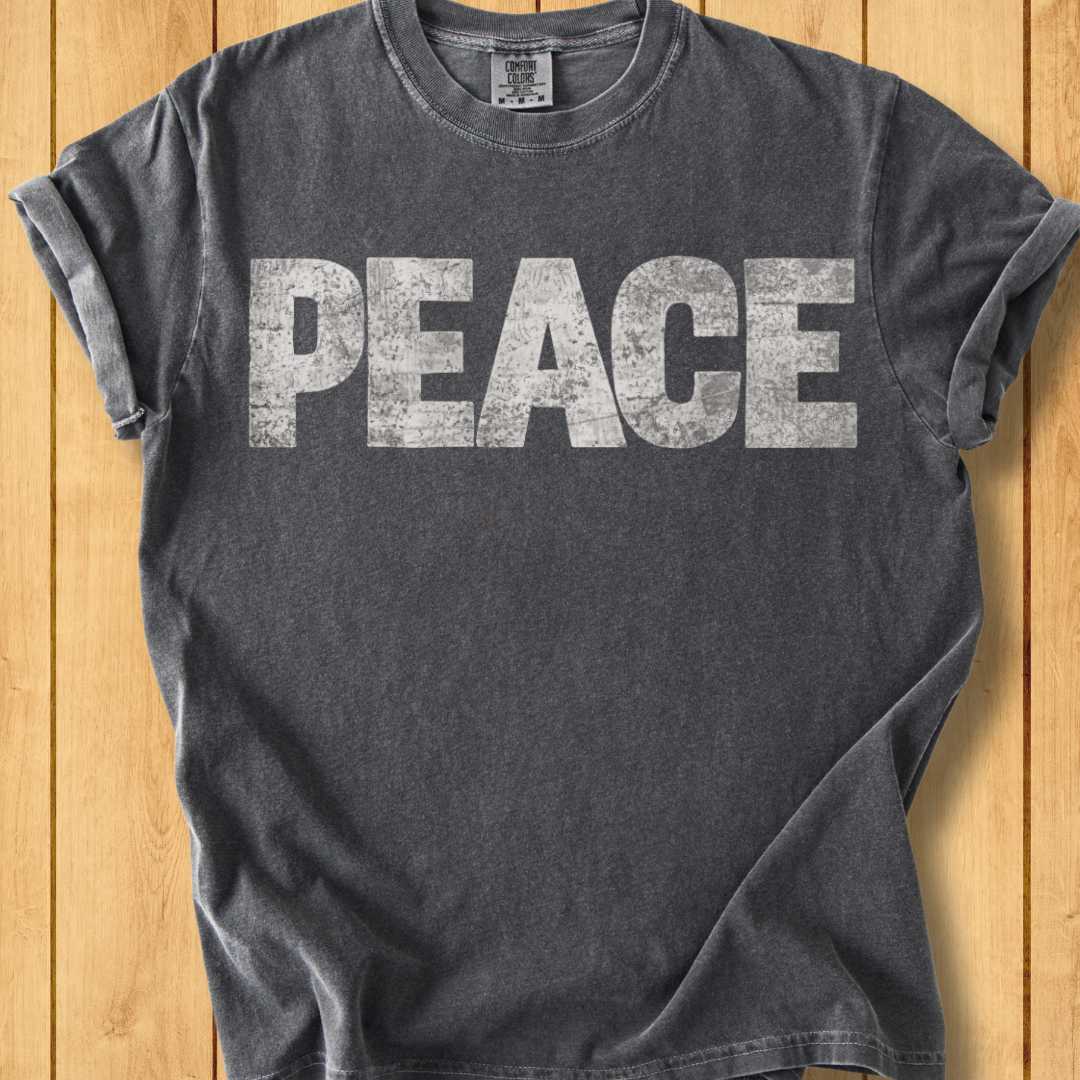 Peace Unisex Dyed T-Shirt