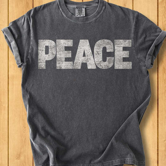 Peace Unisex Dyed T-Shirt