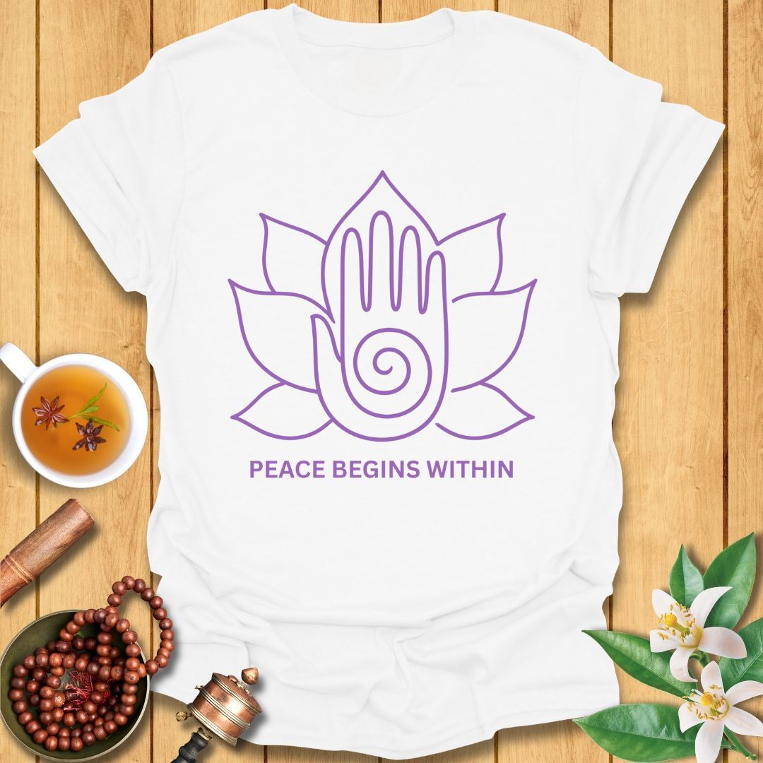 Peace Begins Within T-Shirt