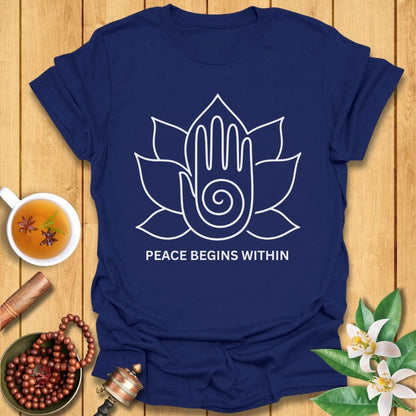 Peace Begins Within T-Shirt