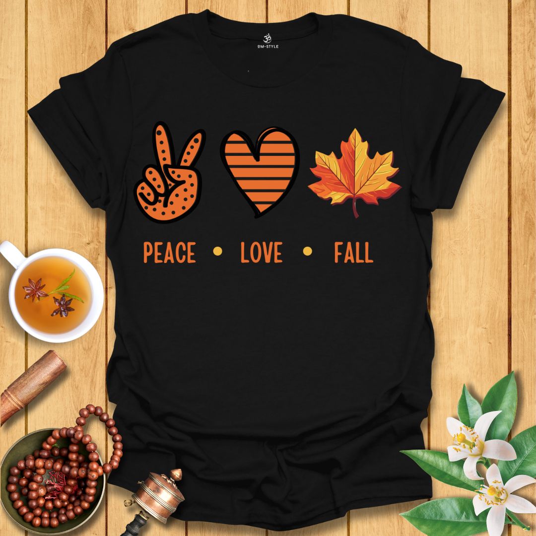 Peace Love Fall  T-Shirt