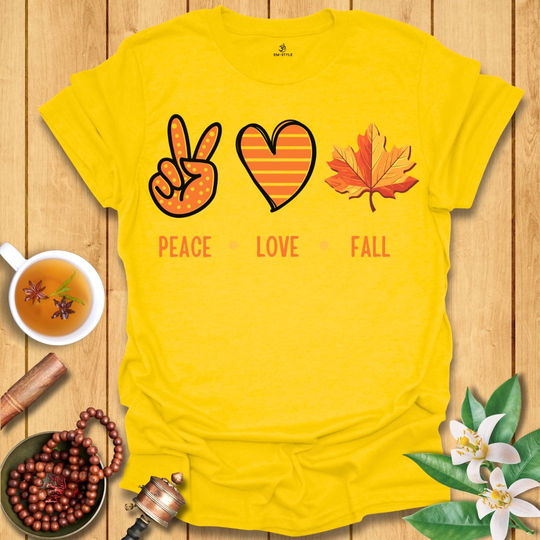 Peace Love Fall  T-Shirt