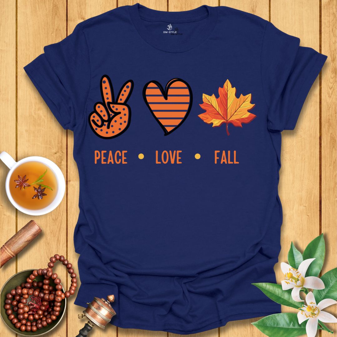 Peace Love Fall  T-Shirt