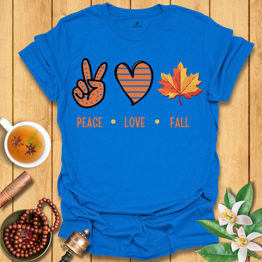 Peace Love Fall  T-Shirt