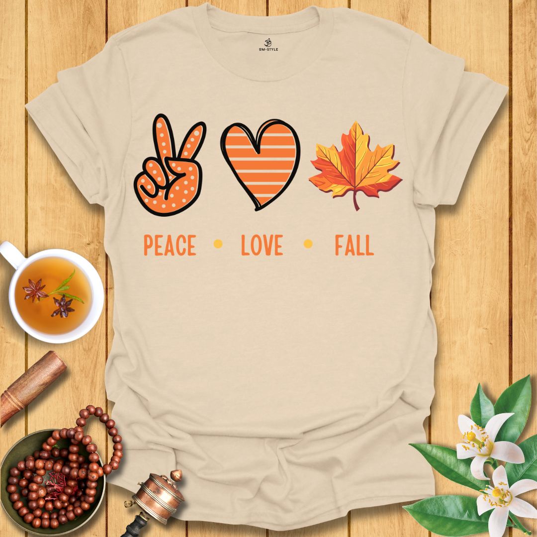 Peace Love Fall  T-Shirt