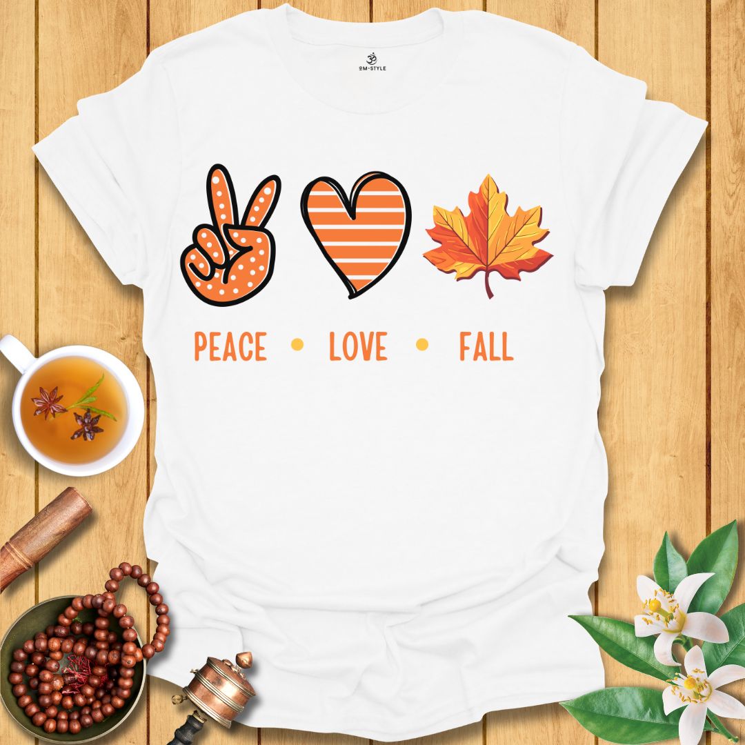 Peace Love Fall  T-Shirt