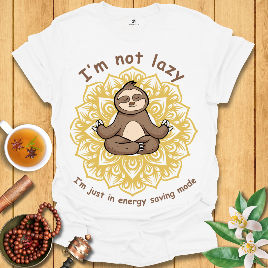 Relaxed Sloth Meditation T-Shirt