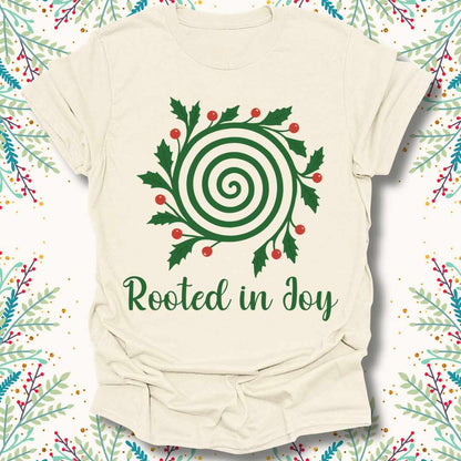 Rooted in Joy Christmas T-Shirt