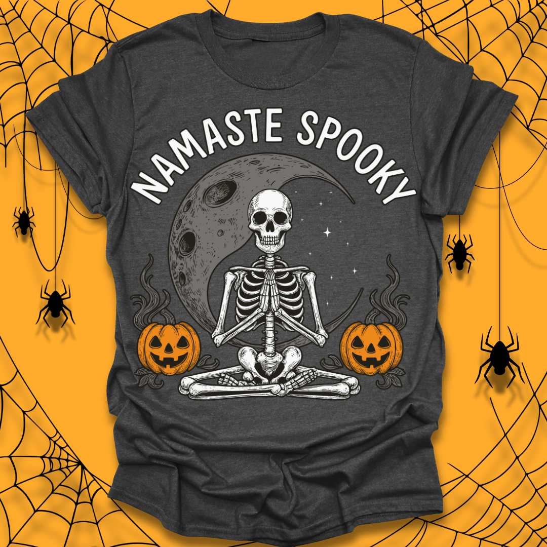Namaste Spooky Halloween T-Shirt
