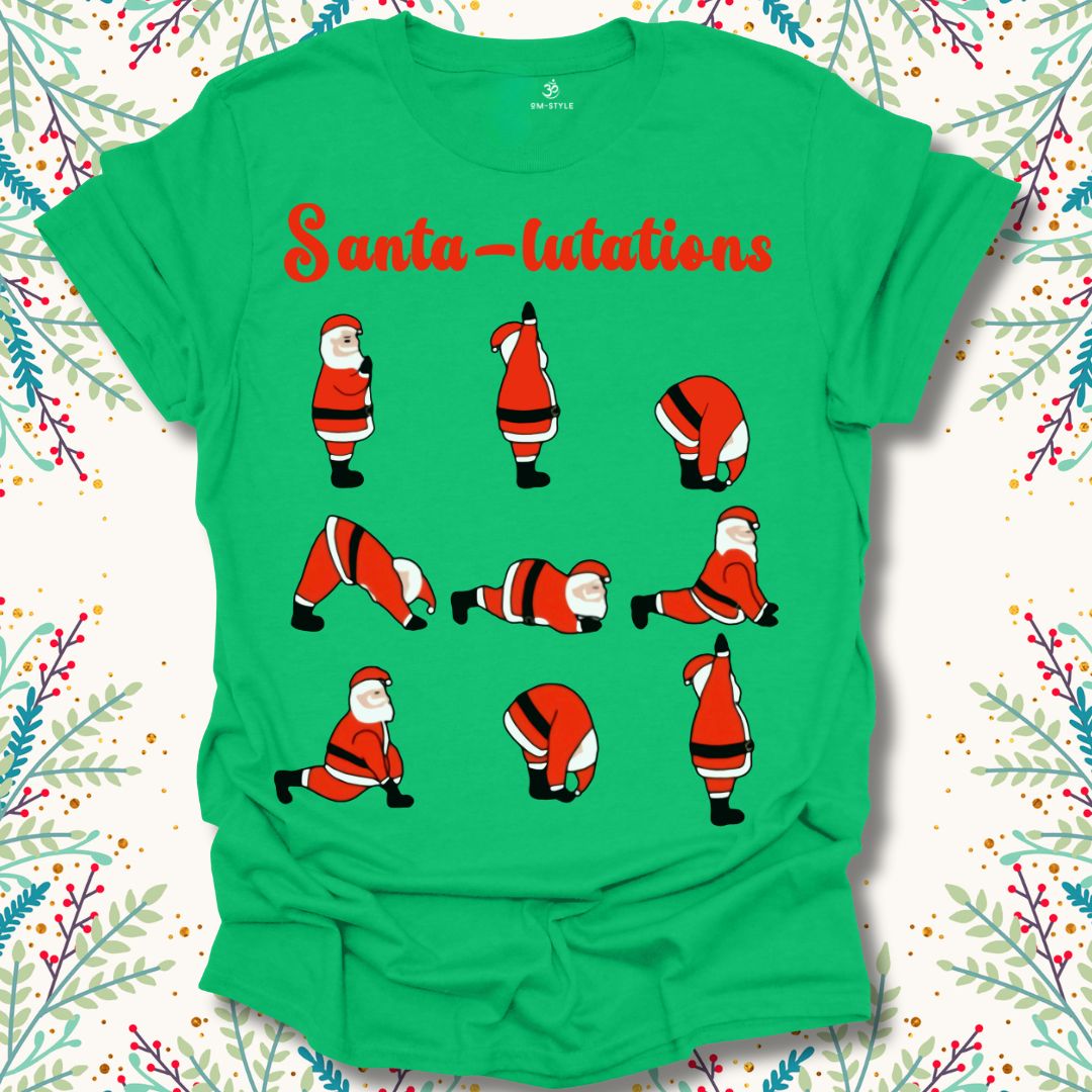 Santa-lutations Christmas T-Shirt