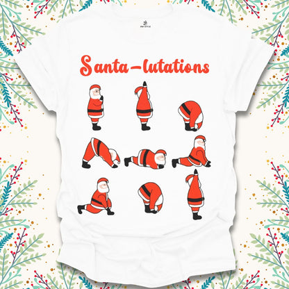 Santa-lutations Christmas T-Shirt