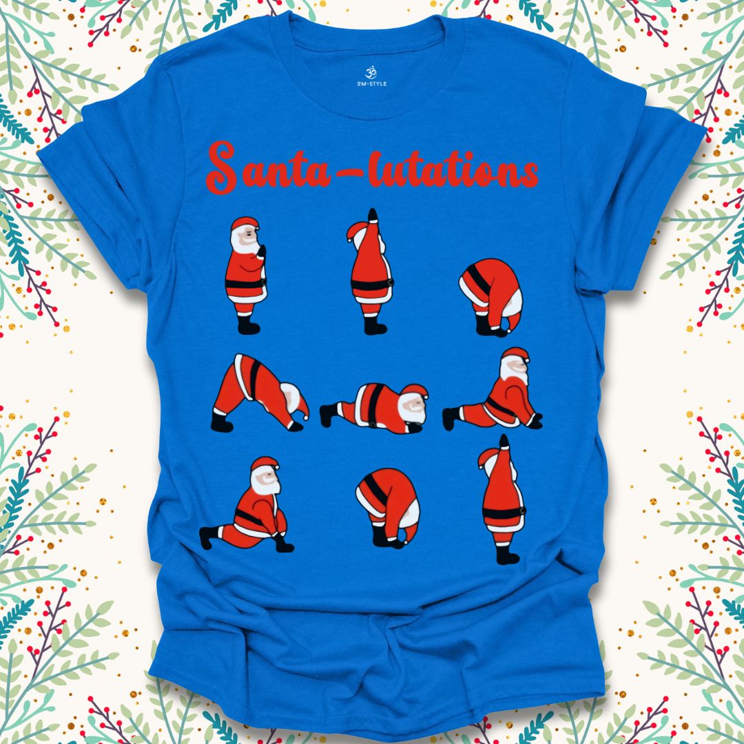 Santa-lutations Christmas T-Shirt
