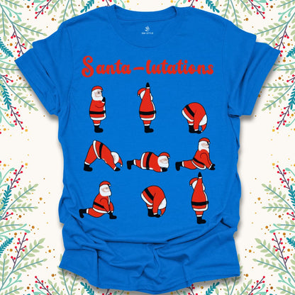 Santa-lutations Christmas T-Shirt