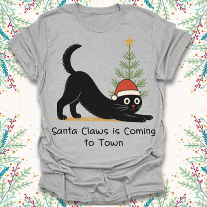 Santa Claws Christmas T-Shirt