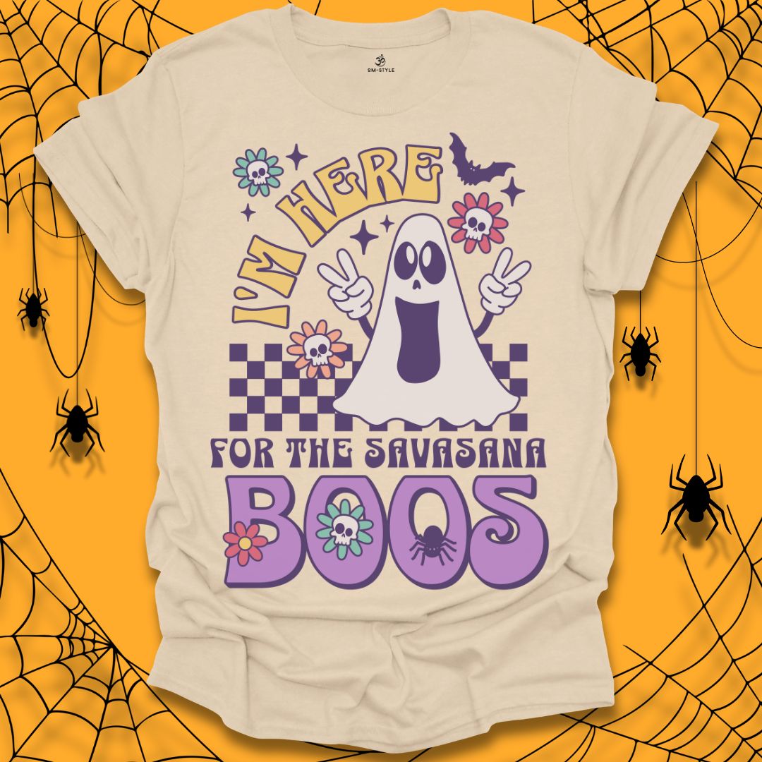 Savasana Boo Halloween T-Shirt