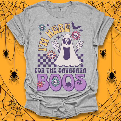 Savasana Boo Halloween T-Shirt