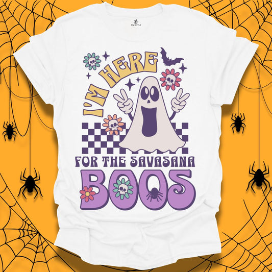 Savasana Boo Halloween T-Shirt