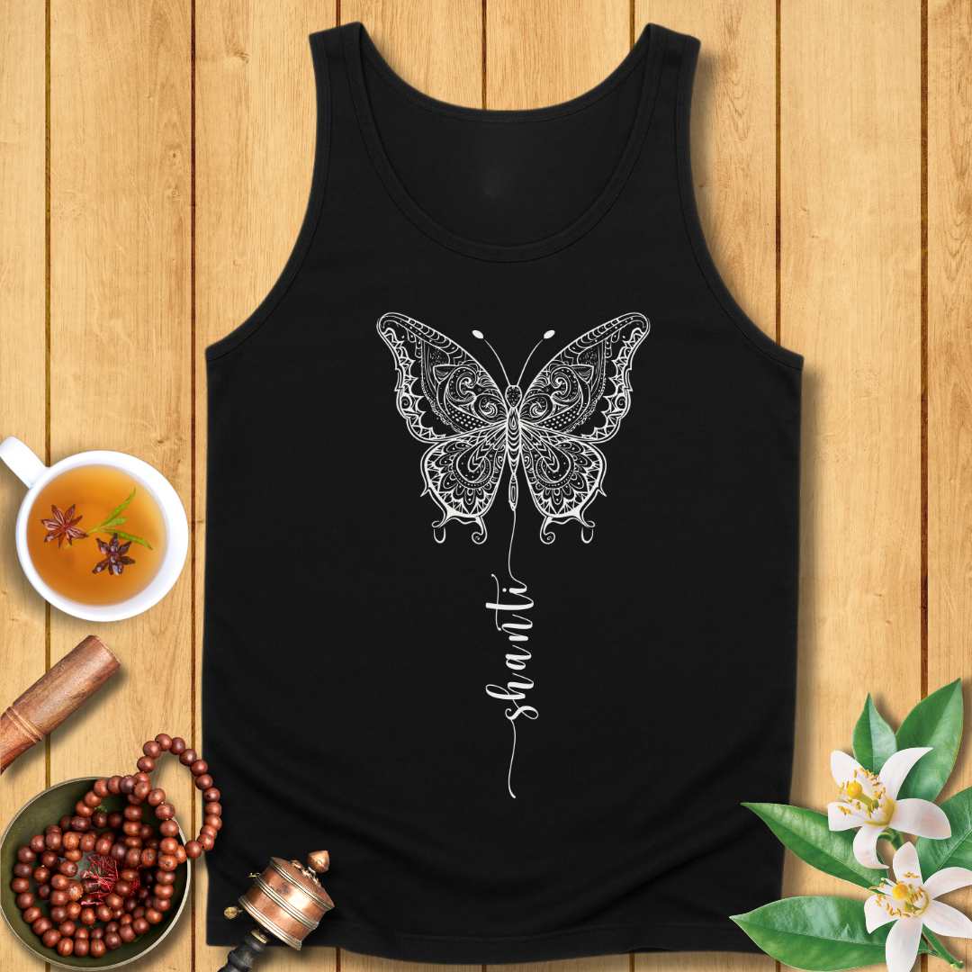 Shanti Butterfly Unisex Jersey Tank