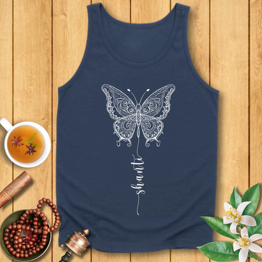 Shanti Butterfly Unisex Jersey Tank