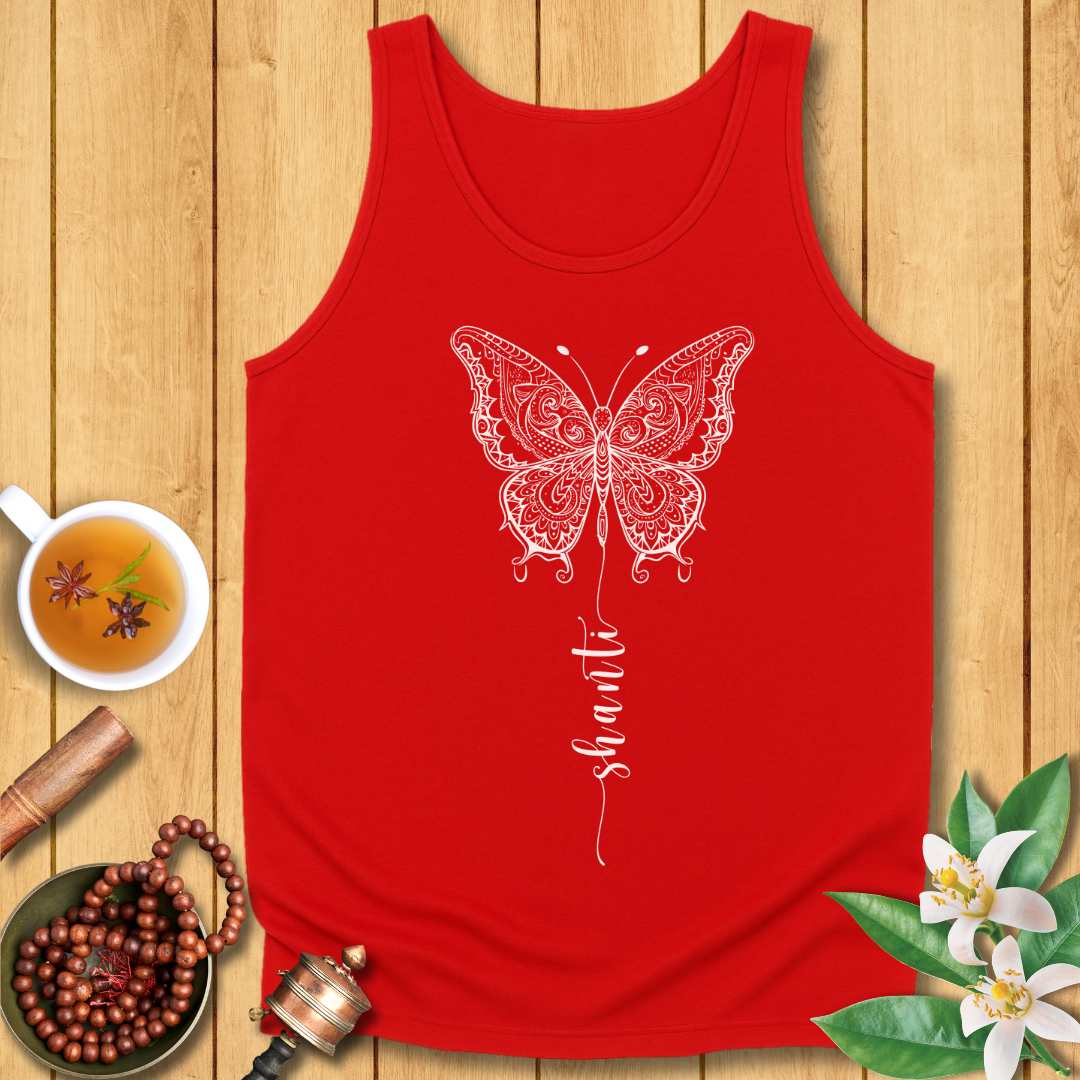 Shanti Butterfly Unisex Jersey Tank