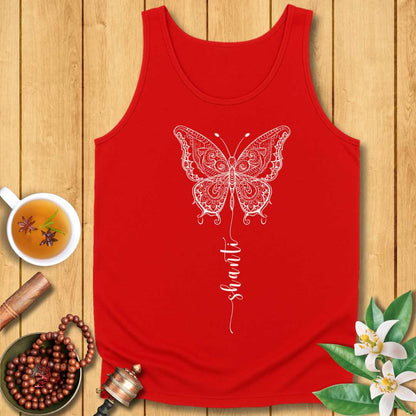 Shanti Butterfly Unisex Jersey Tank