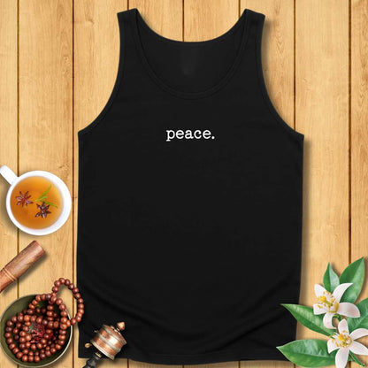 Simple Peace Unisex Jersey Tank