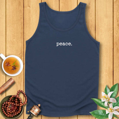 Simple Peace Unisex Jersey Tank