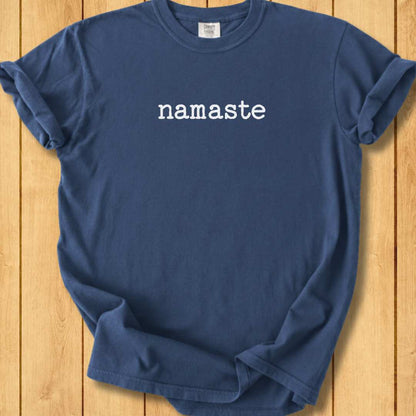 Simple Namaste Unisex Dyed  T-Shirt